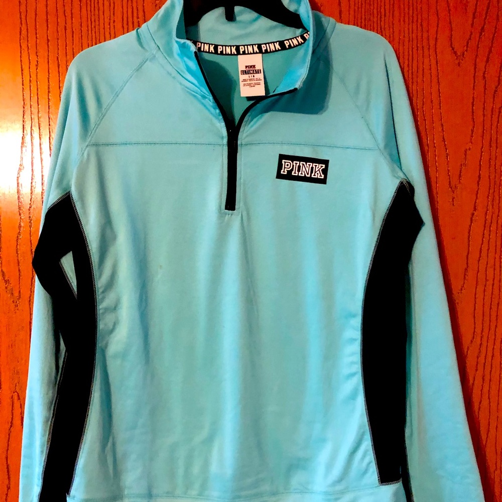 Pink ultimate 1/2 zip